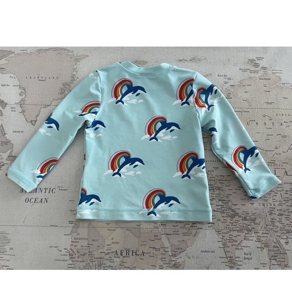 Hanna Andersson Dolphin & Rainbow
Rash Guard Size 2 - Picture 4 of 5